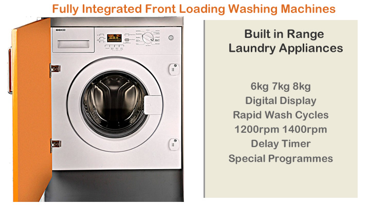 Integrated Washing Machines